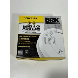 BRK PRC710B Smoke & Carbon Monoxide Combo Alarm